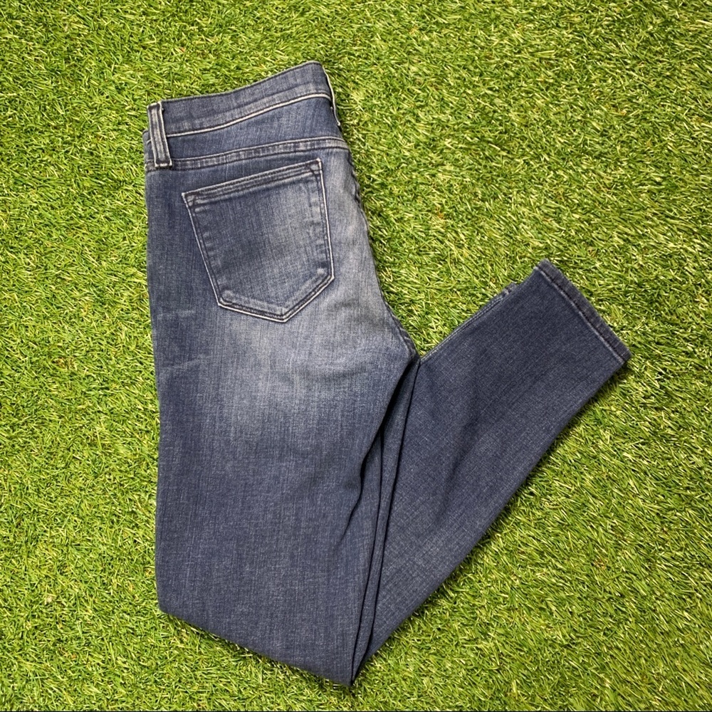 J. Crew Toothpick Skinny Blue Jeans